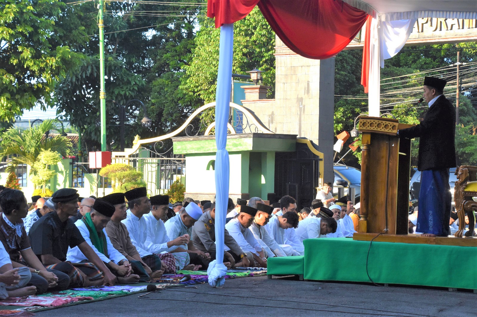 Korem 073/Makutarama Gelar Sholat Idul Adha 1444 Hijriyah